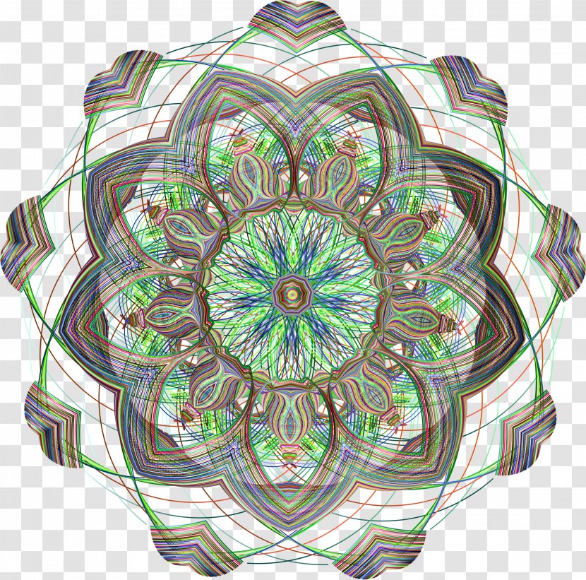 Symbol Vector Graphics Euclidean Mandala Image - Description Transparent PNG