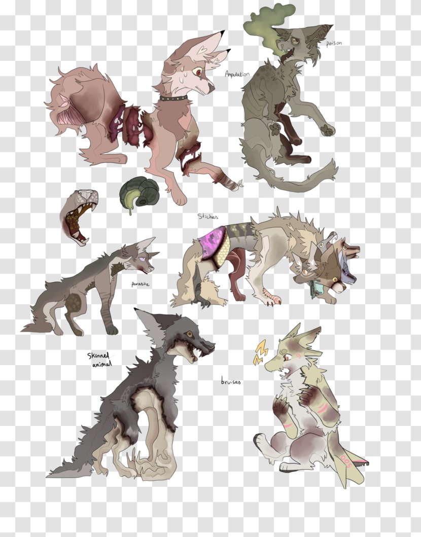 Carnivores Fauna Illustration Pet Wildlife - Legendary Creature - Dog Parasite Under Skin Transparent PNG