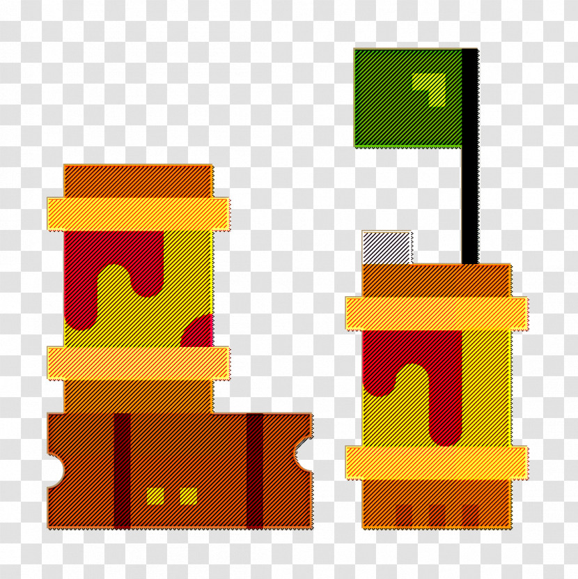 Paintball Icon Barrels Icon Transparent PNG