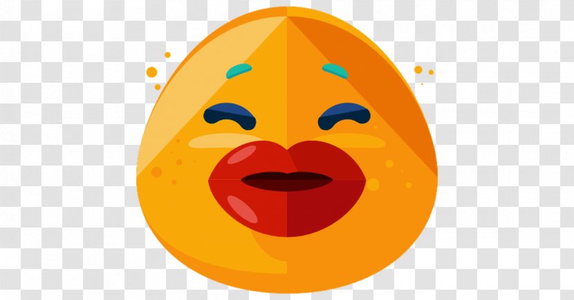 Emoticon Emoji Clip Art Smiley - Orange Transparent PNG
