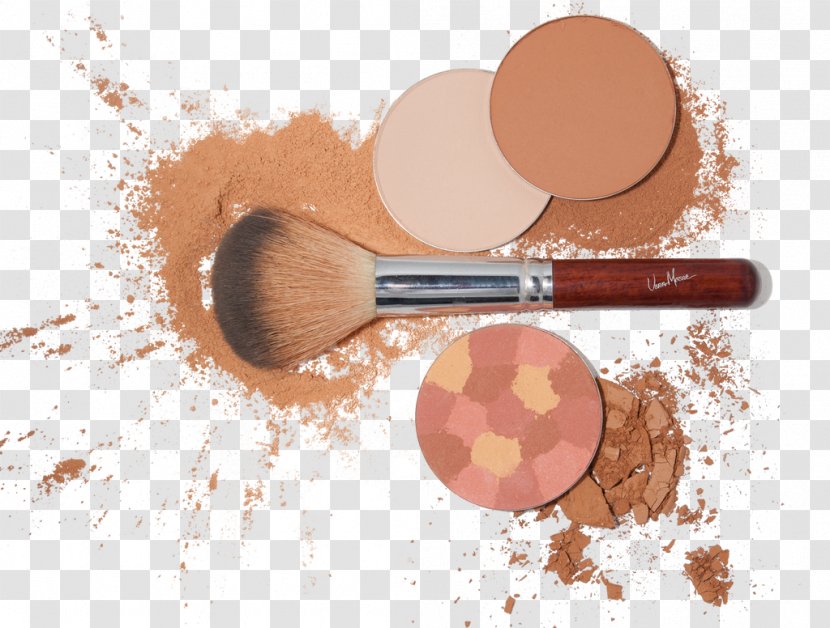 Makeup Brush - Material Property Brown Transparent PNG