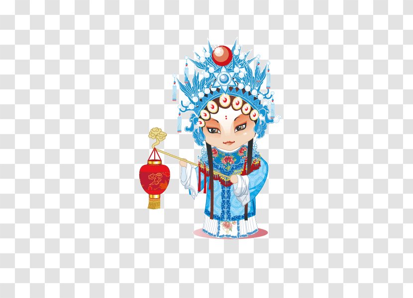 Peking Opera Animation Icon - Ico - Characters Vector Material Transparent PNG