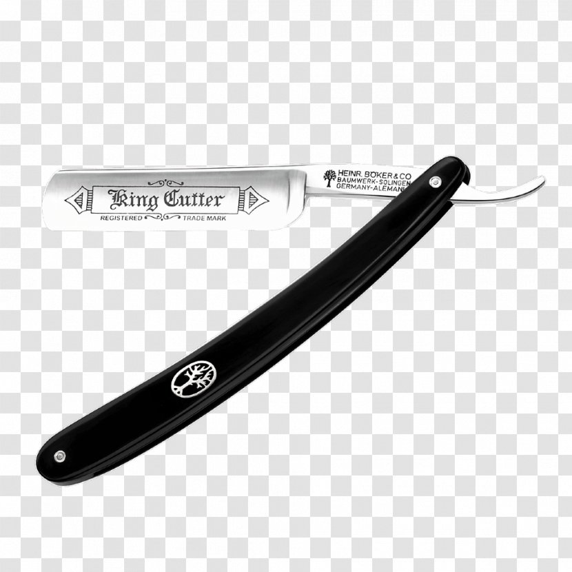 Solingen Knife Hair Clipper Straight Razor Böker - B%c3%b6ker Transparent PNG
