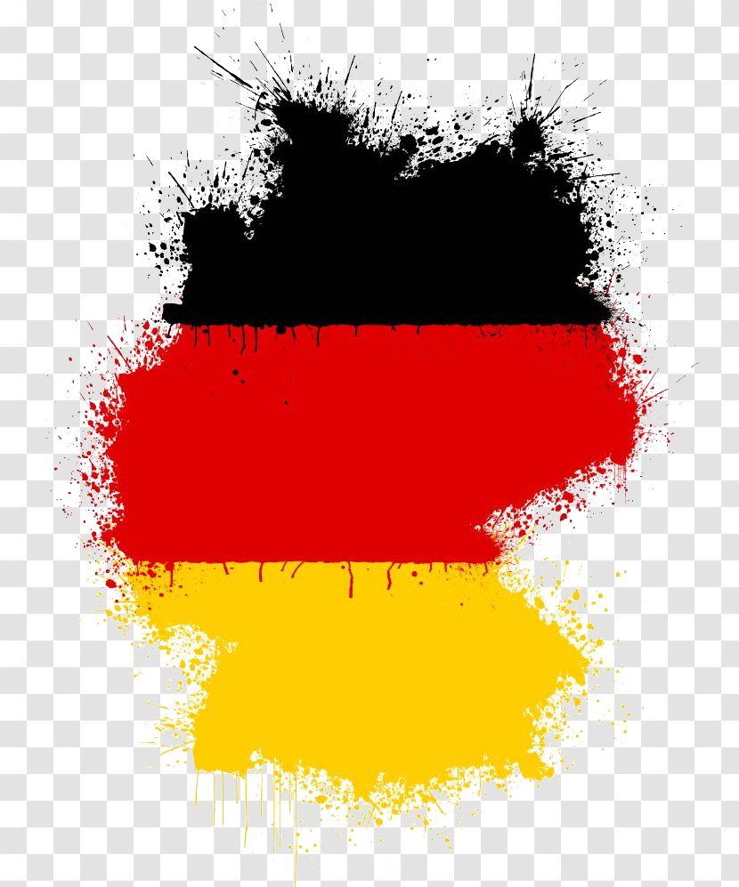 Flag Of Germany National - Vector Map - German Transparent PNG