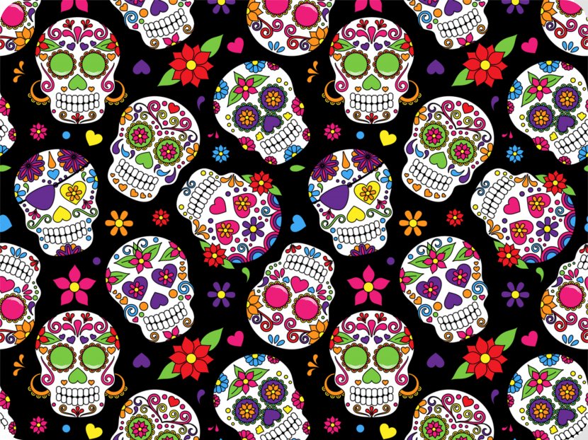 Calavera Day Of The Dead Skull Clip Art - Gift - Skulls Transparent PNG