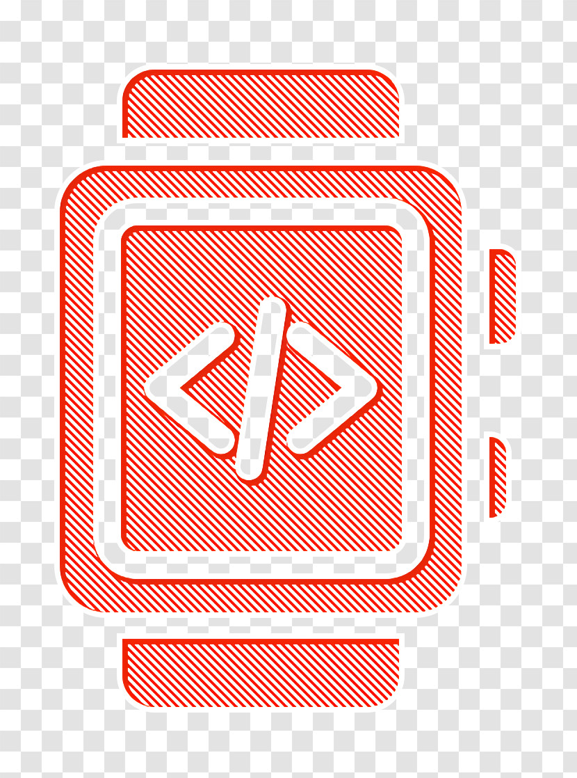 Smartwatch Icon Coding Icon Transparent PNG