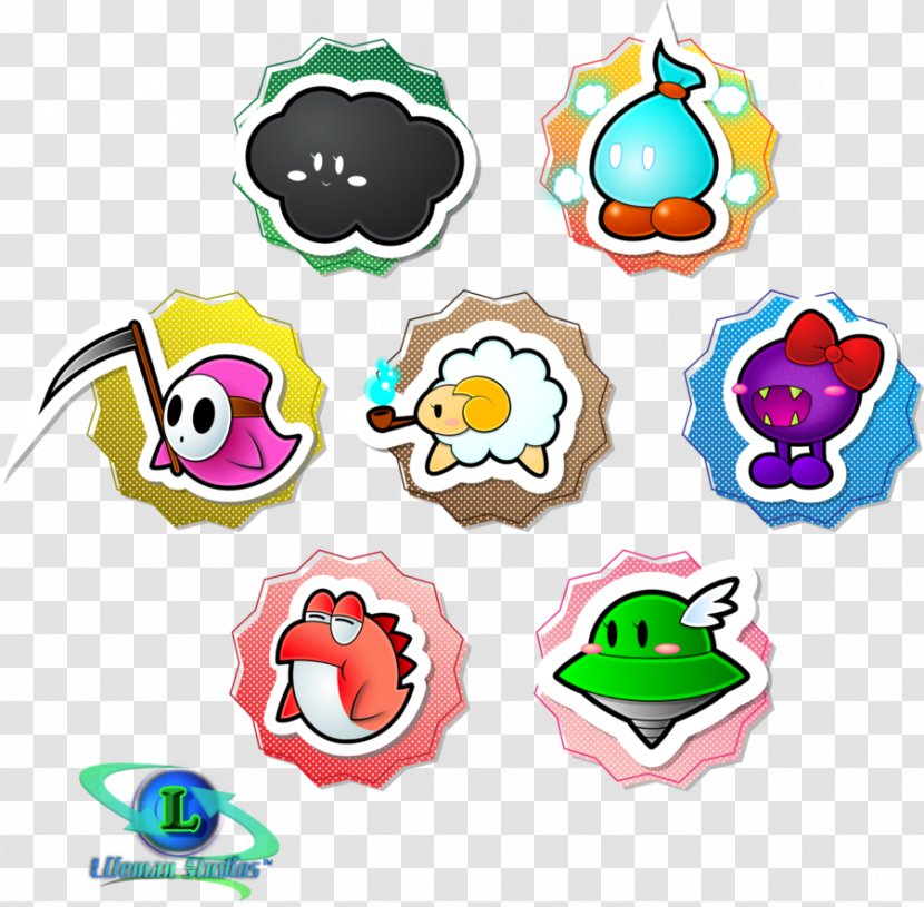 Super Paper Mario Mario: Sticker Star Luigi - Roleplaying Games Transparent PNG