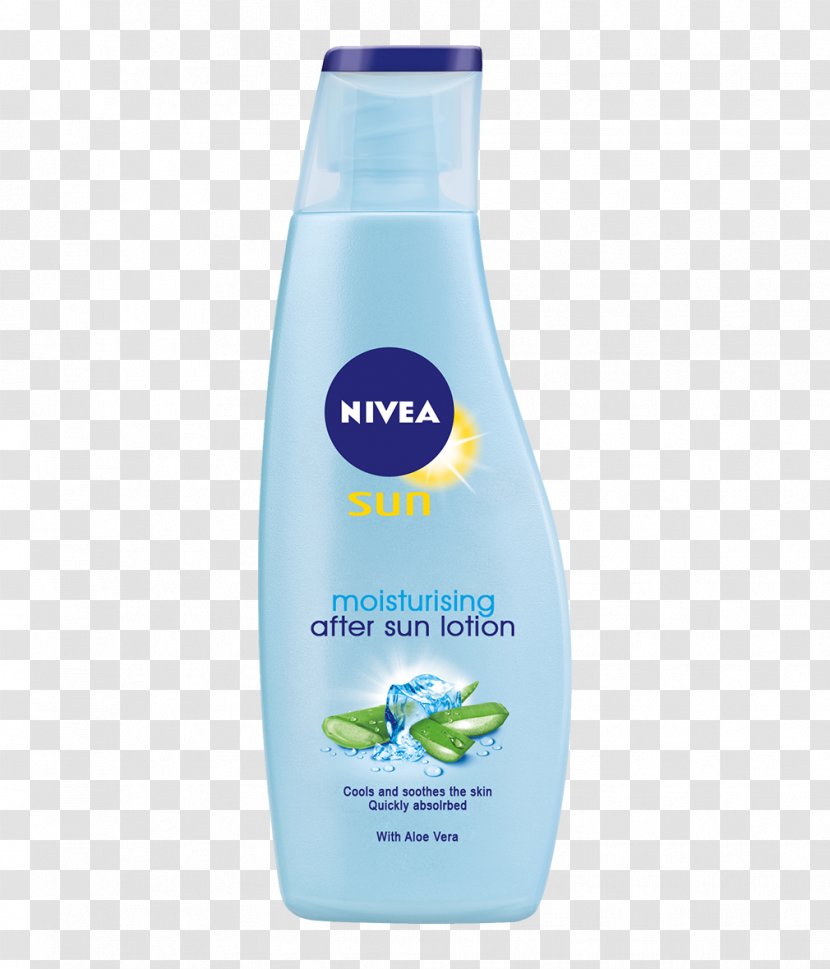 Sunscreen NIVEA Sun After Moisture Soothing Lotion After-sun - Antiaging Cream - Nivea Transparent PNG