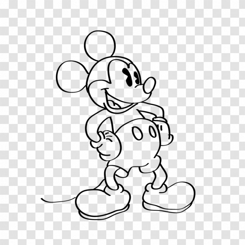 Minnie Mouse Mickey Pluto Goofy Drawing - Frame Transparent PNG