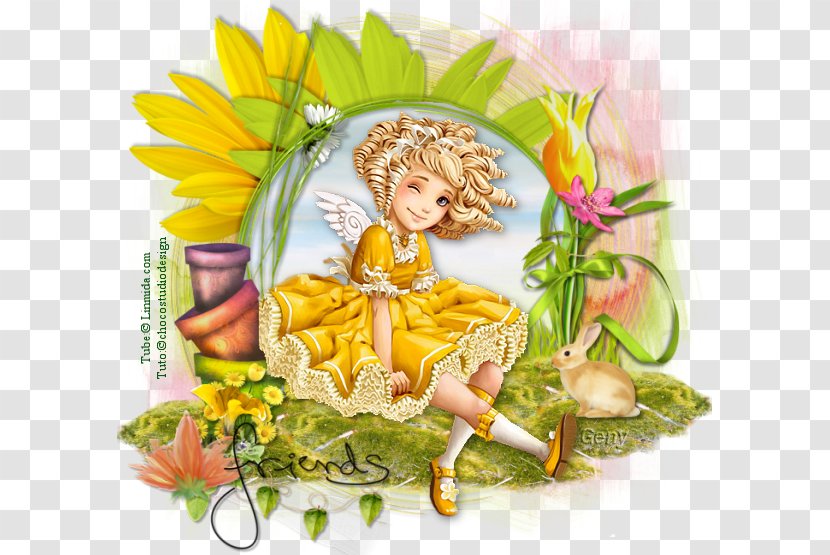 Floral Design Food Legendary Creature Angel M - Mythical Transparent PNG