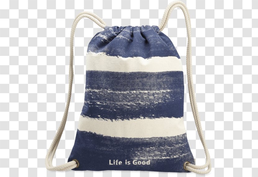 Handbag Cobalt Blue Life Is Good Company - Bag Transparent PNG