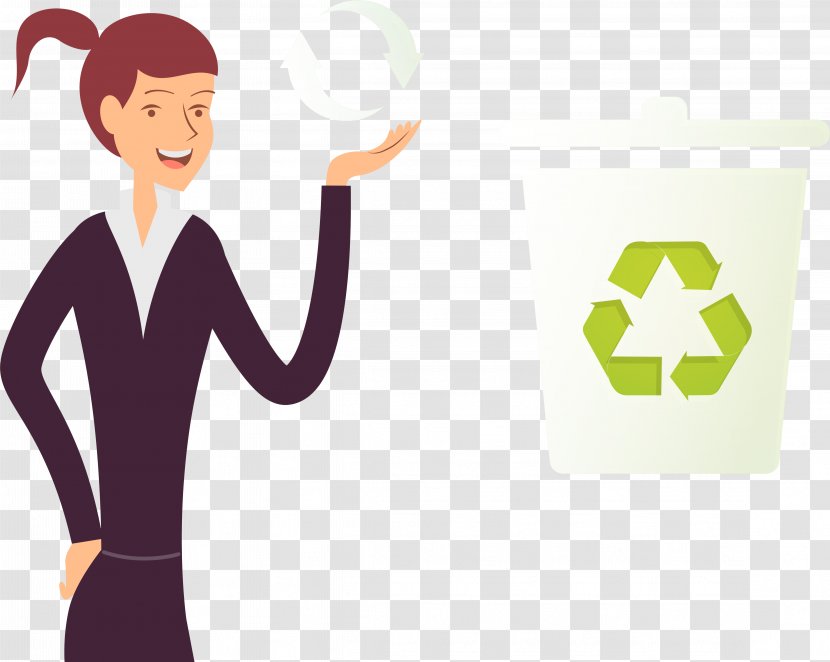 Recycling Symbol Illustration - Flower - Business Transparent PNG