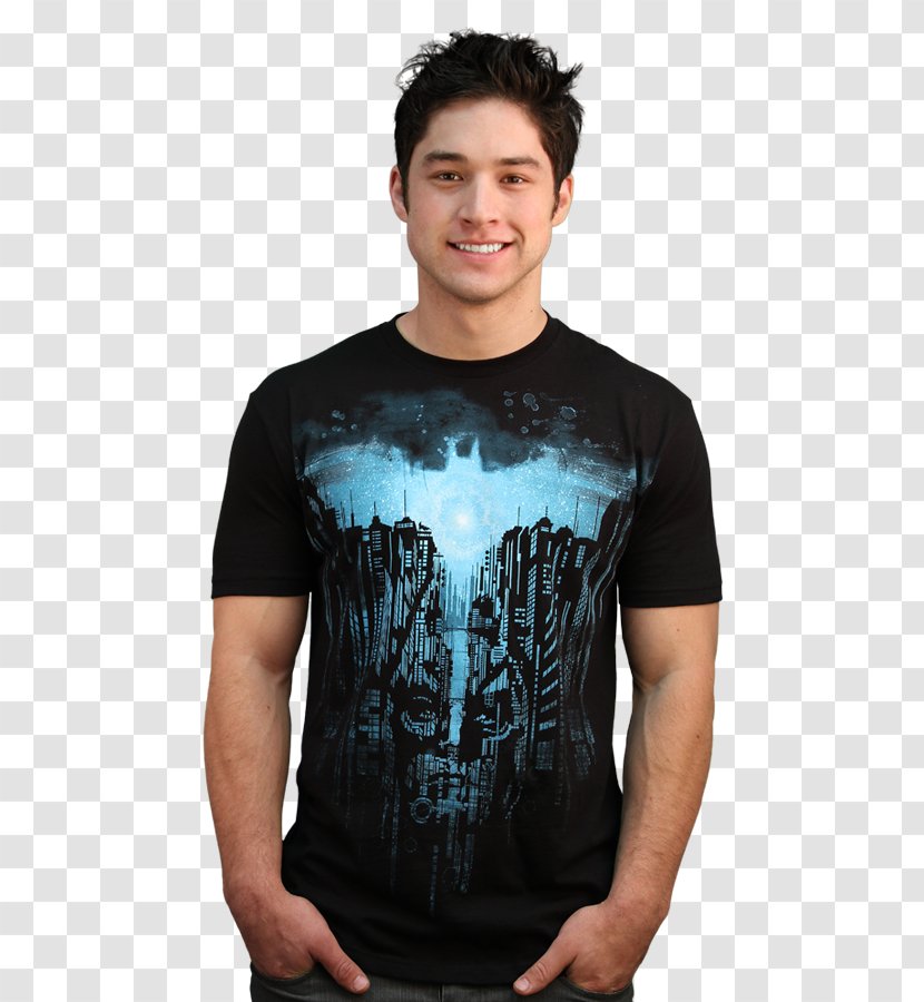 Christopher Nolan The Dark Knight T-shirt Batman - T Shirt Transparent PNG