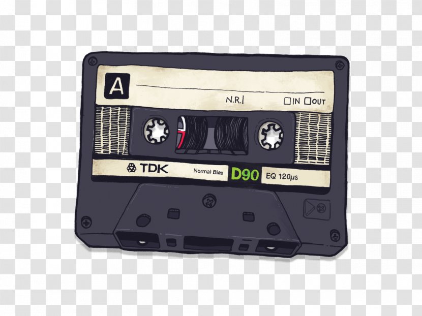 Electronic Component Electronics - Technology - Cassette Drawing Transparent PNG