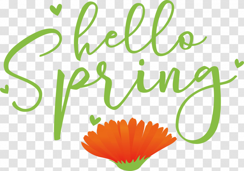 Hello Spring Spring Transparent PNG