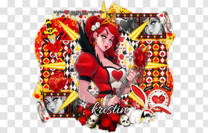 Flower - Art - Red Queen Transparent PNG