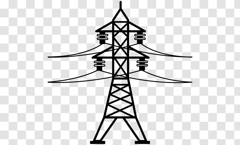Electric Power Transmission Electrical Grid Electricity Tower - System - Symbol Transparent PNG