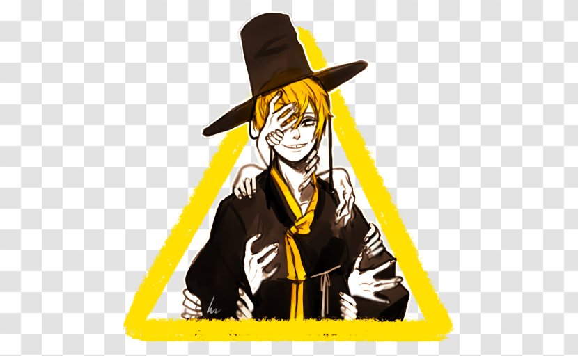 Bill Cipher Dipper Pines Wiki Joseon - Seven Deadly Sins - Korean Traditional Hanbok Transparent PNG