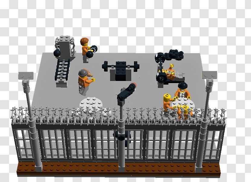 The Lego Group Machine - PRISON Fence Transparent PNG