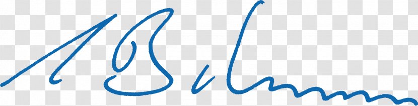 Logo Line Brand Angle Font - Blue Transparent PNG