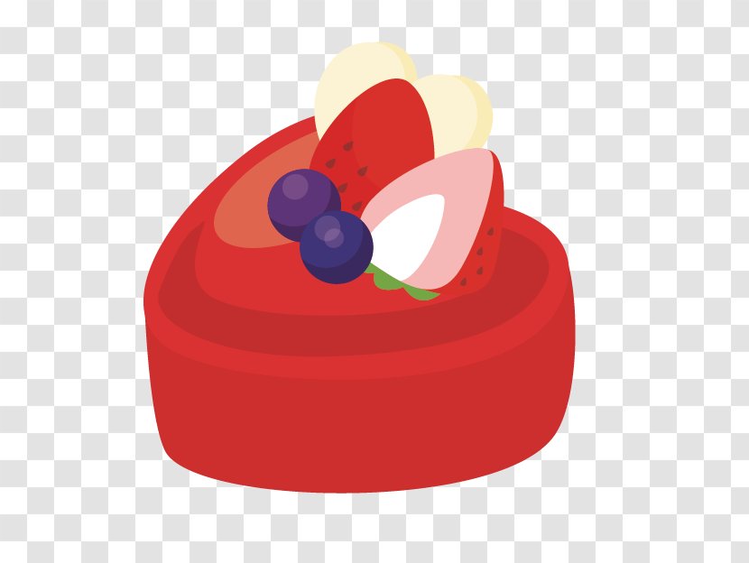 Strawberry Pie Cream Cake Transparent PNG