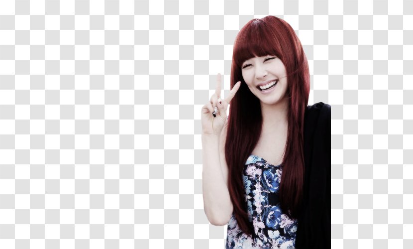 Tiffany Girls' Generation Twinkle Image - Lace Wig - Girls Transparent PNG
