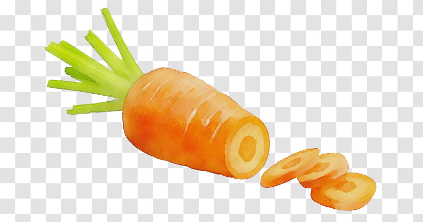 Baby Carrot Vegetable Natural Food Garnish Transparent PNG