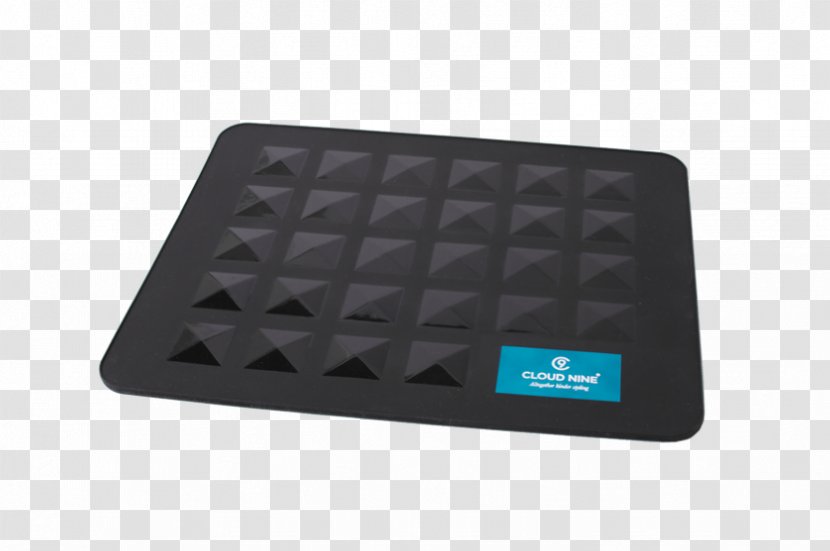 Hair Iron Heat Straightening Mat - Silicone Transparent PNG