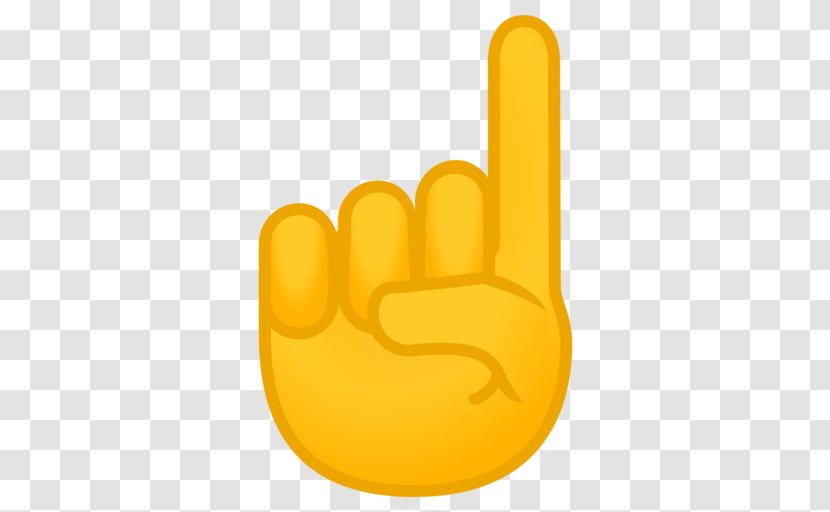 Emoji Up! Index Finger Thumb Digit - Emoticon Transparent PNG