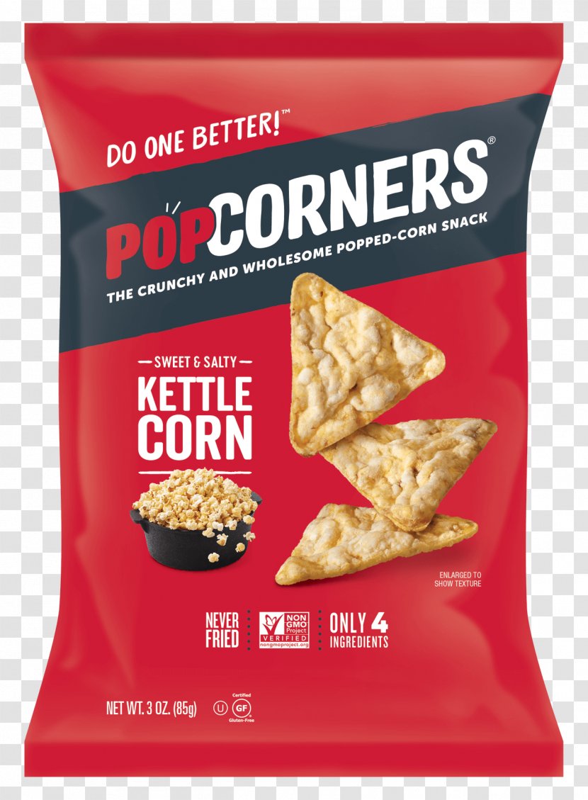 Popcorn Kettle Corn Potato Chip Chili Con Carne - Sea Salt - Juice Transparent PNG