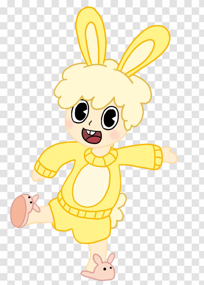Easter Bunny Insect Cartoon Clip Art - Happiness - Rabbit Transparent PNG