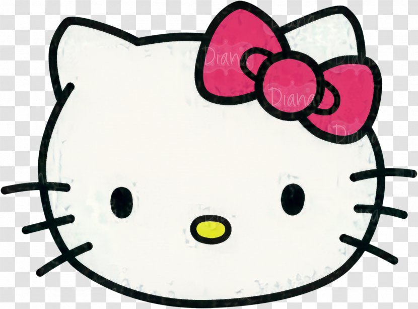 Hello Kitty Clip Art Openclipart Image - Silhouette - Smile Transparent PNG