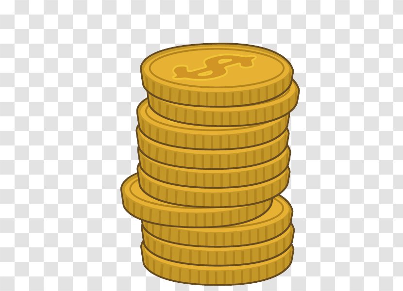 Yellow Coin Currency Money Games Transparent PNG