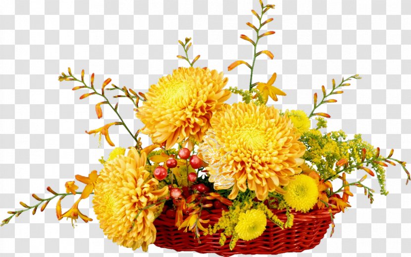 Floristry Cut Flowers Chrysanthemum Nosegay Transparent PNG