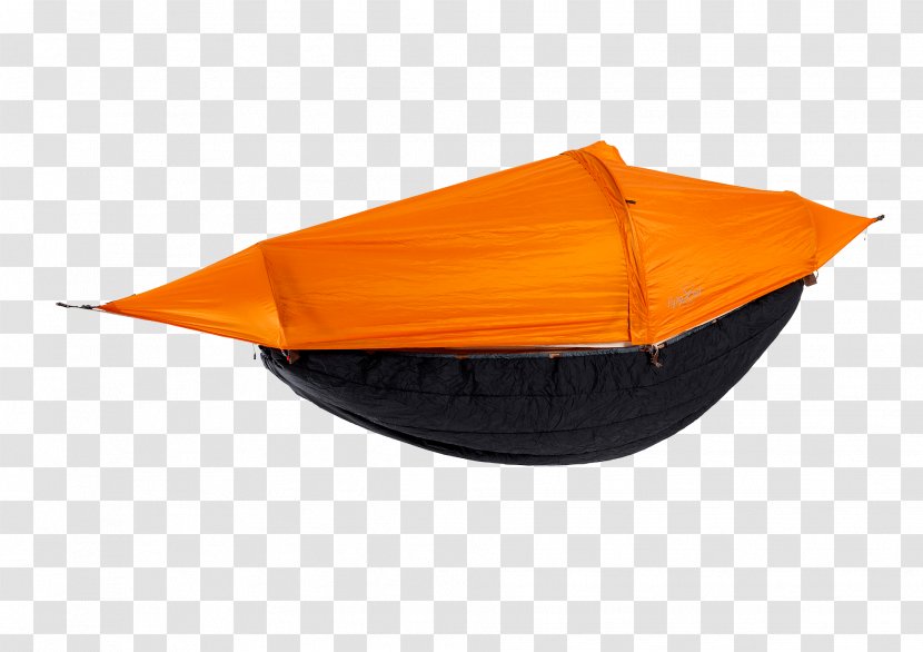 Tent Hammock Camping Lager Bivouac Shelter - Ideal Solution - Orange Transparent PNG