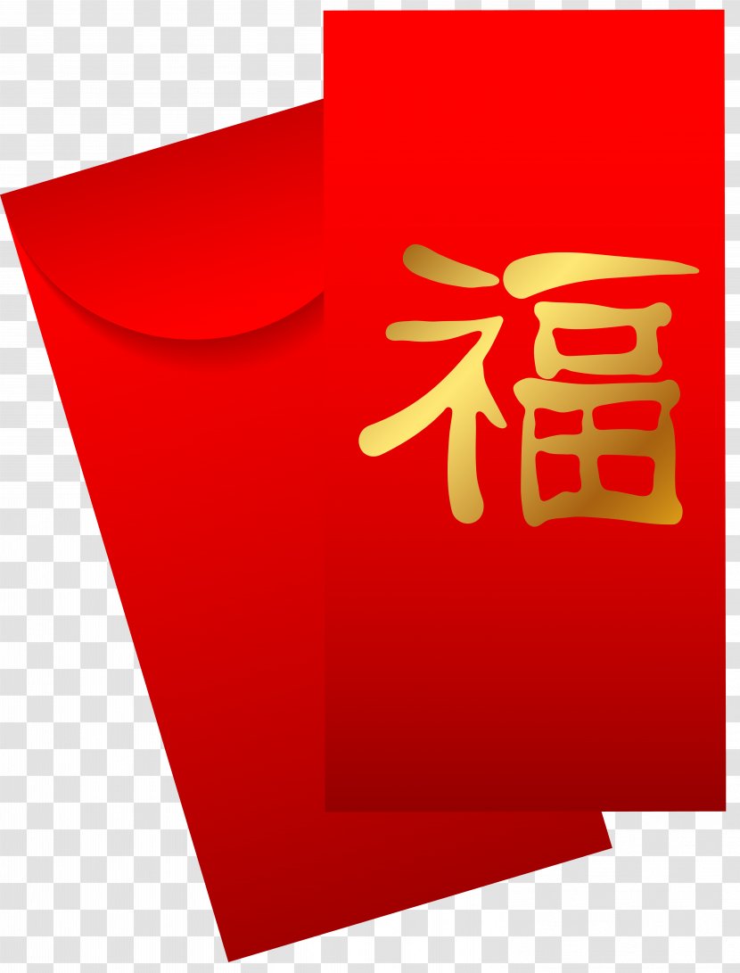Red Envelope Mail Clip Art - Logo - Chinese Food Transparent PNG