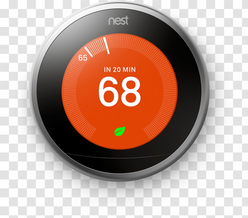Nest Labs Learning Thermostat Smart (3rd Generation) - 3rd Generation Transparent PNG