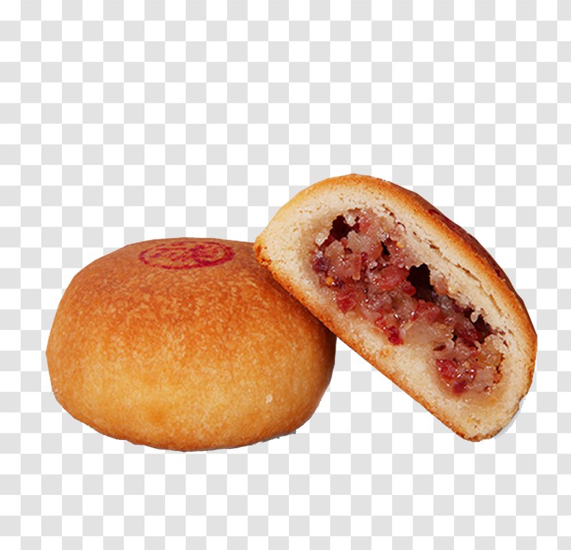 Yunnan Mooncake Ham Mochi Puff Pastry - Wah Refined Moon Cake Transparent PNG