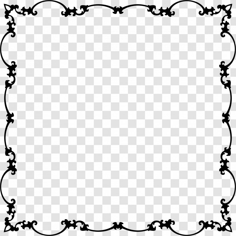 Picture Frames Clip Art - Border - Boarder Transparent PNG