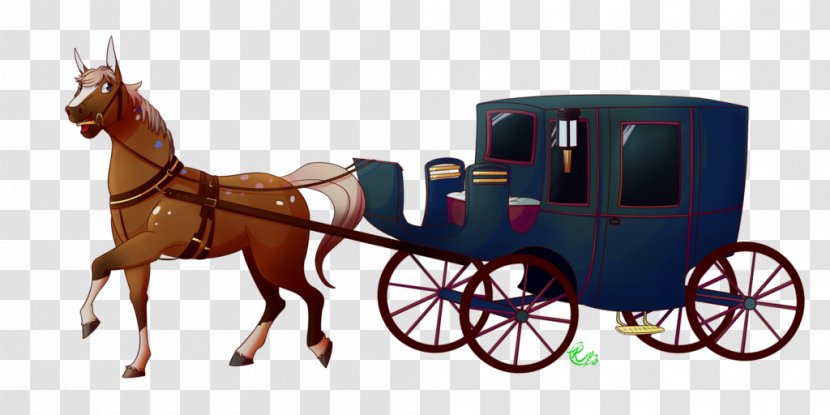 Horse And Buggy Carriage Chariot Wagon - Coachman - Carriages Clipart Transparent PNG