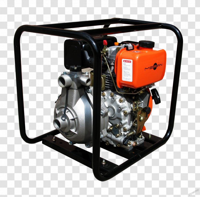 Motopompe Pump Firefighter Water Honda - Electric Generator Transparent PNG