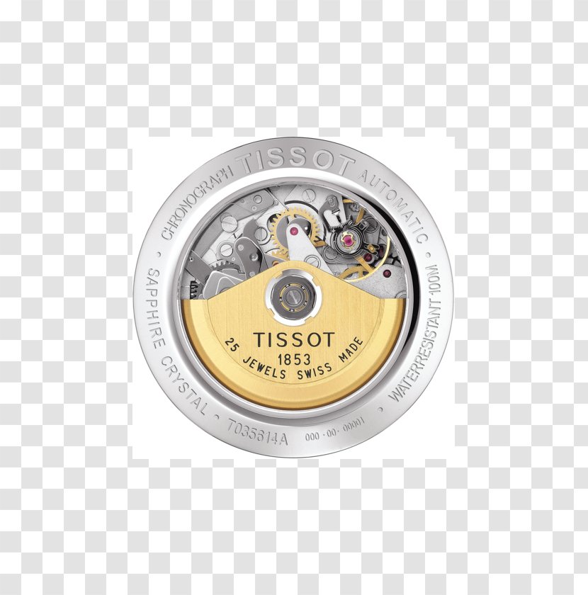 Chronograph Tissot Couturier Automatic Watch Valjoux - Measure Thai Transparent PNG