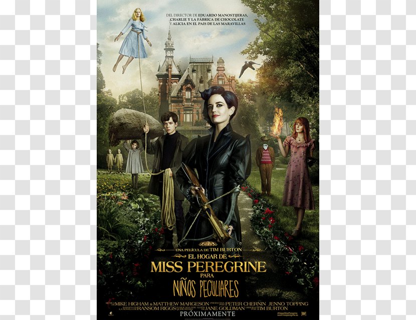 Miss Peregrine's Home For Peculiar Children: The Graphic Novel Jacob Portman Book Film - Tim Burton Transparent PNG