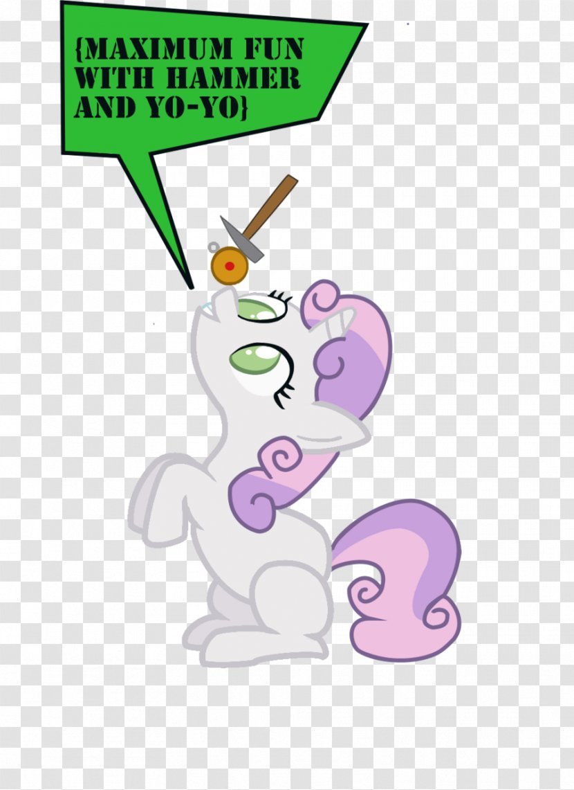 Sweetie Belle Pony Fan Art - Watercolor - Witchcraft Today Transparent PNG