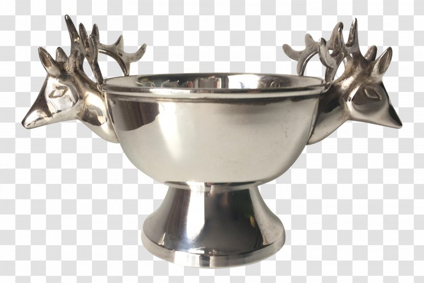 Reindeer Antler Cup Bowl - Chairish - Deer Transparent PNG