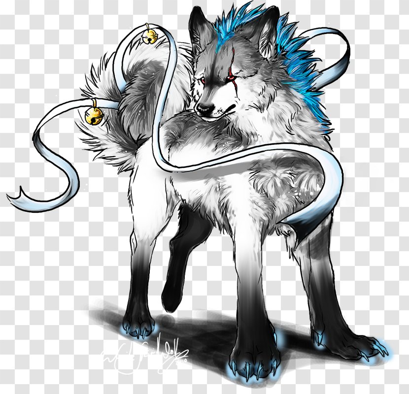 Dog Ice Drawing Pack Alpha - Art - Great White Wolf Transparent PNG