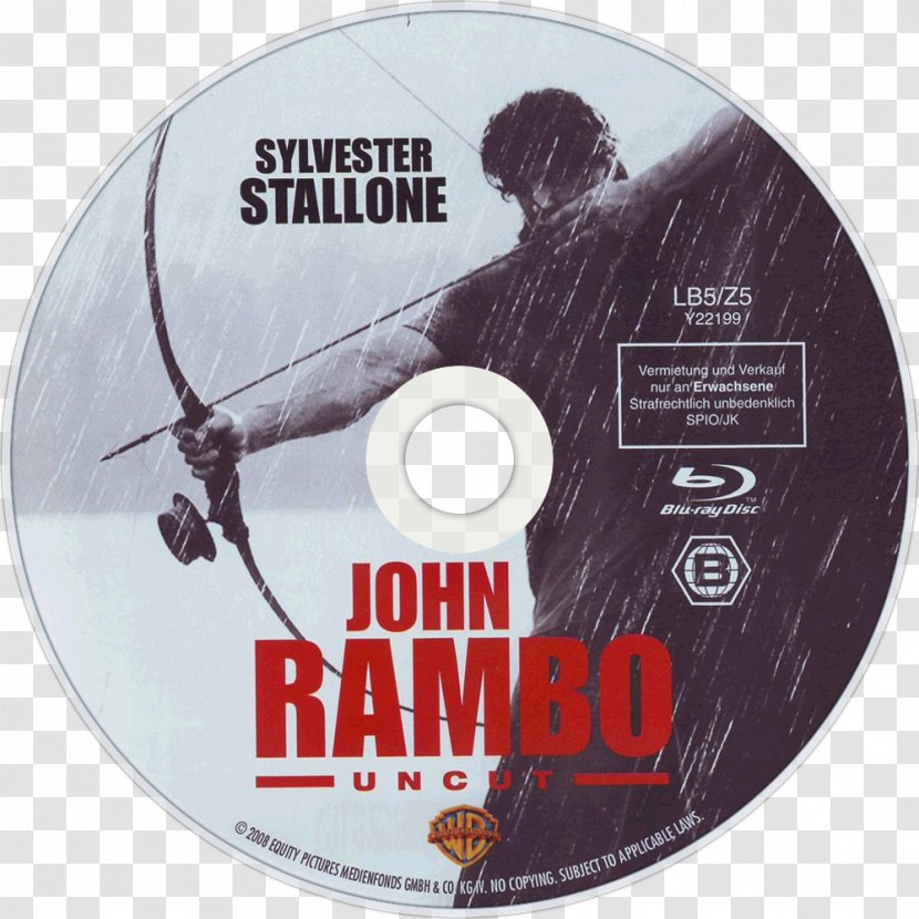 Blu-ray Disc John Rambo DVD YouTube - Compact Transparent PNG