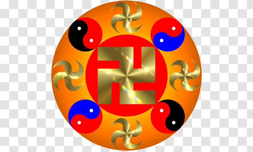 Symbol Teachings Of Falun Gong Swastika - Compassion - Concise Transparent PNG