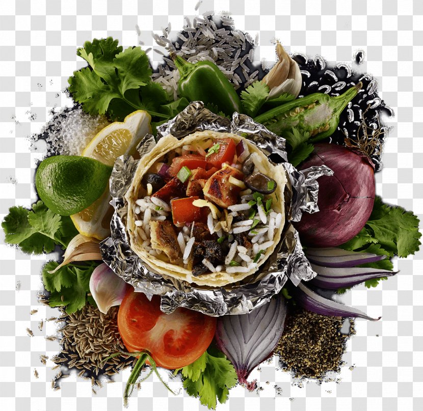 Burrito Mexican Cuisine Chipotle Grill Culver City - Southeast Asian Food - Cooking Ingredients Transparent PNG