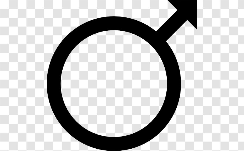 Gender Symbol Male - Heart Transparent PNG